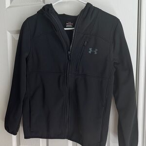 Under Armour Kids Black Hooded Jacket